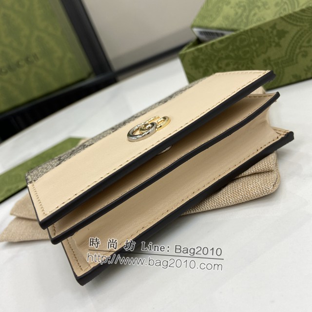 Gucci專櫃古馳最新款Marmont系列卡包零錢包卡夾 jh2292型號：790055